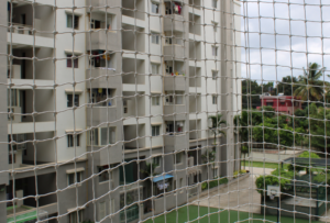 Balcony safety nets